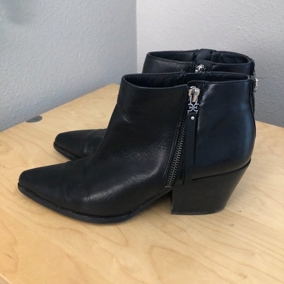 SAM EDELMAN Walden Pointed Toe Booties - Picture 2 of 11
